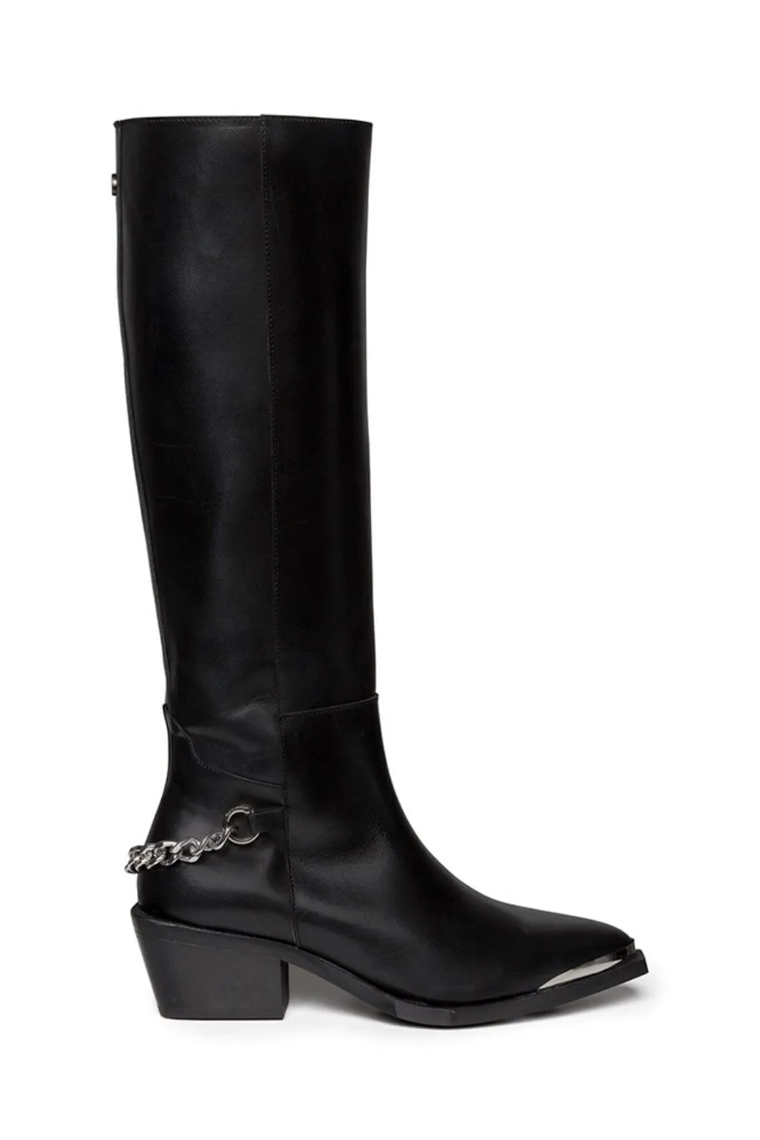 Steve Madden - Xayenne Boots - Black Leather