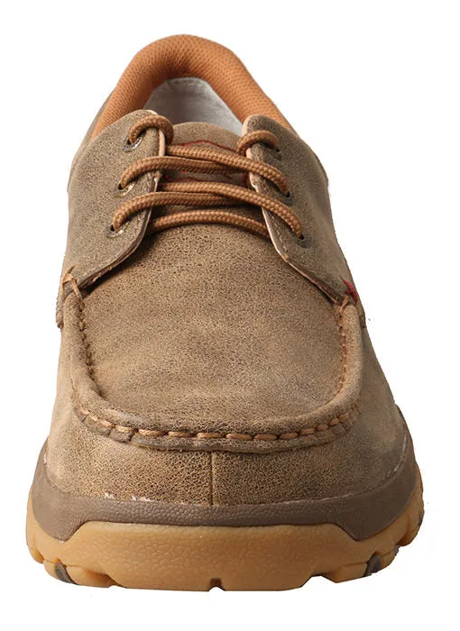 Twisted X Men's Boat Shoe Driving Moc with CellStretch-Bomber